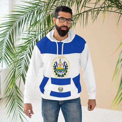 El Salvador AOP Unisex Pullover Hoodie