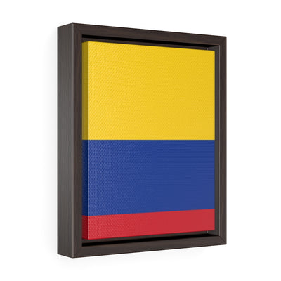 COLOMBIA Vertical Framed Premium Gallery Wrap Canvas