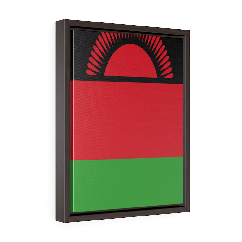 MALAWI Vertical Framed Premium Gallery Wrap Canvas