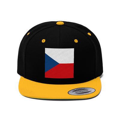 CZECH REPUBLIC Unisex Flat Bill Hat