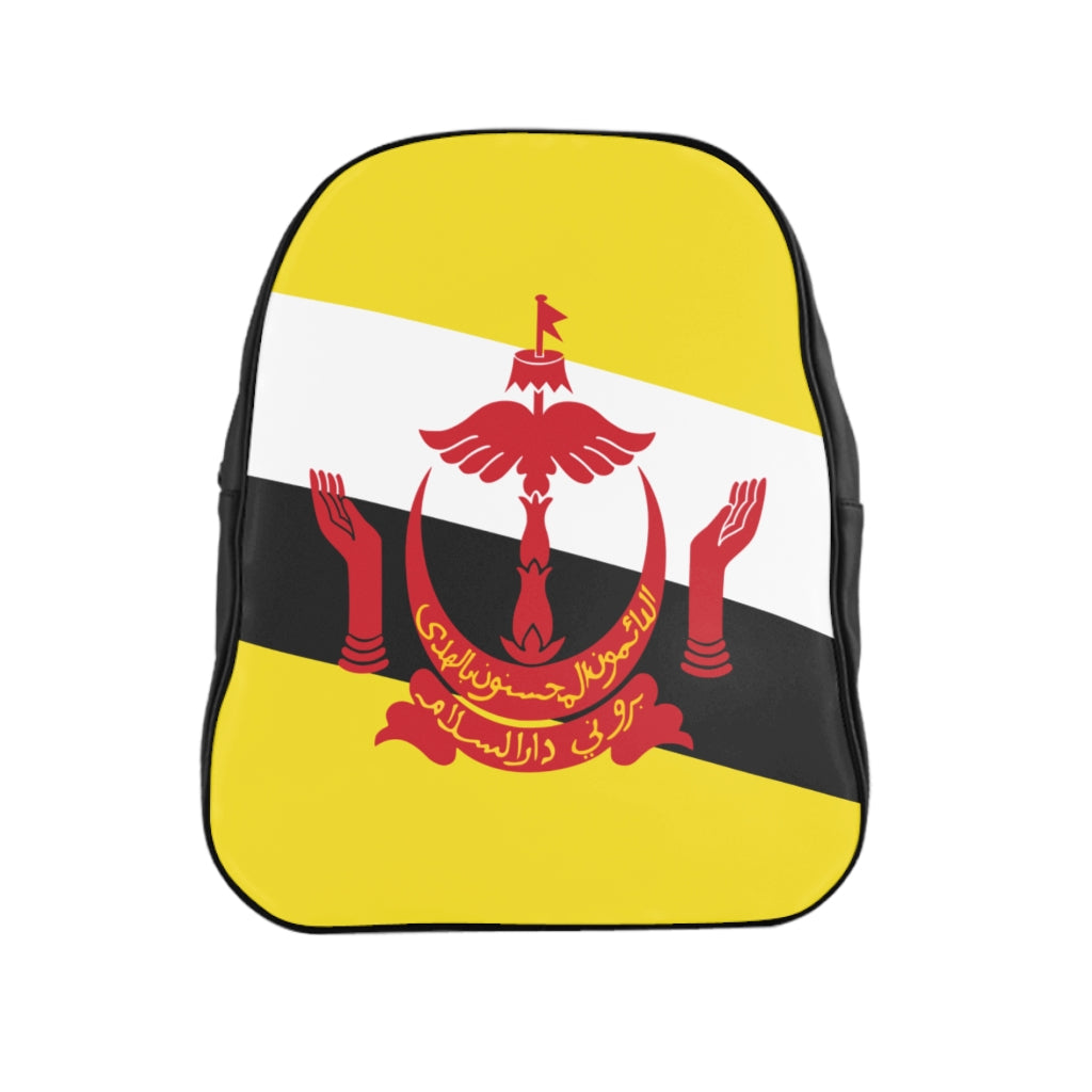 BRUNEI FLAG School Backpack