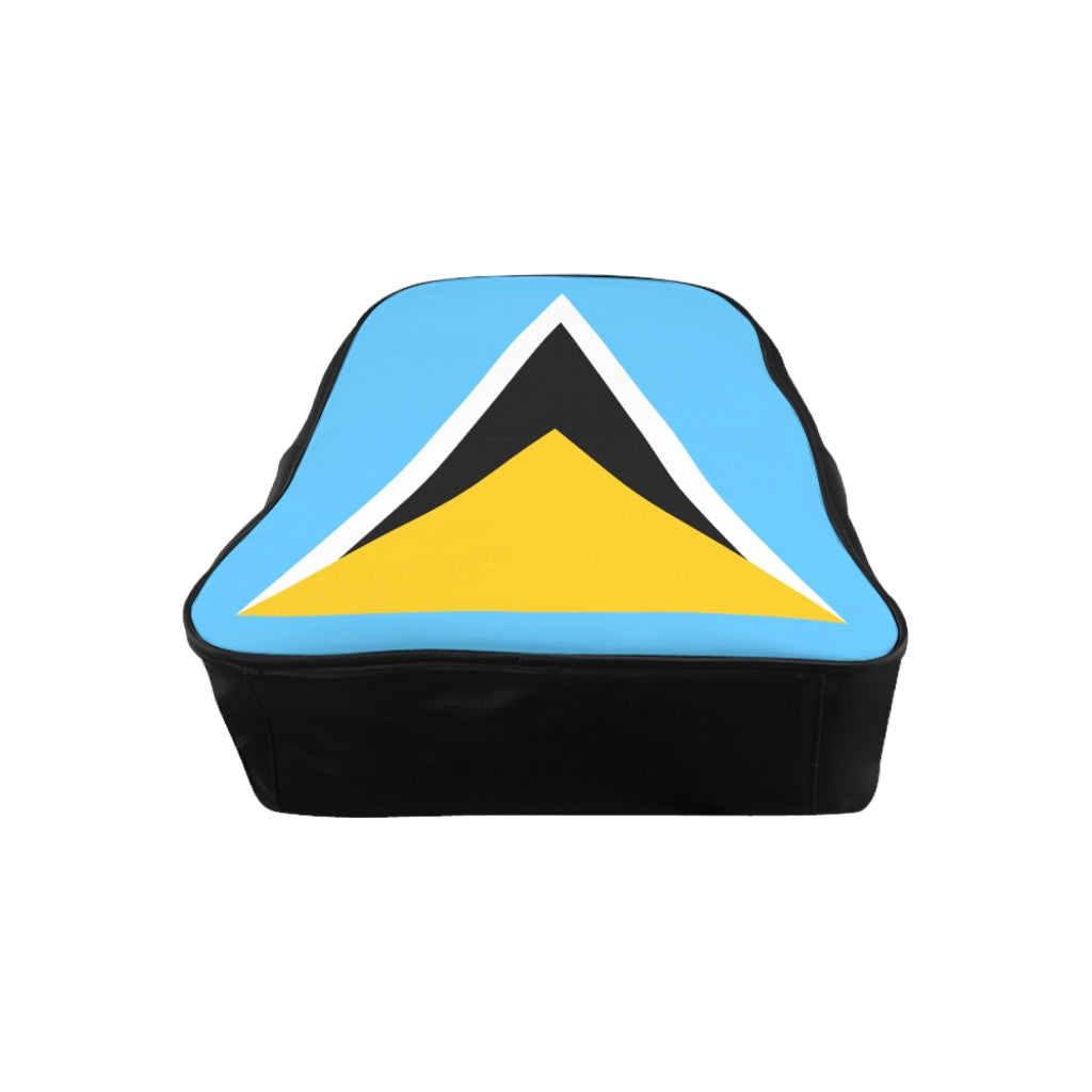 SAINT LUCIA FLAG School Backpack