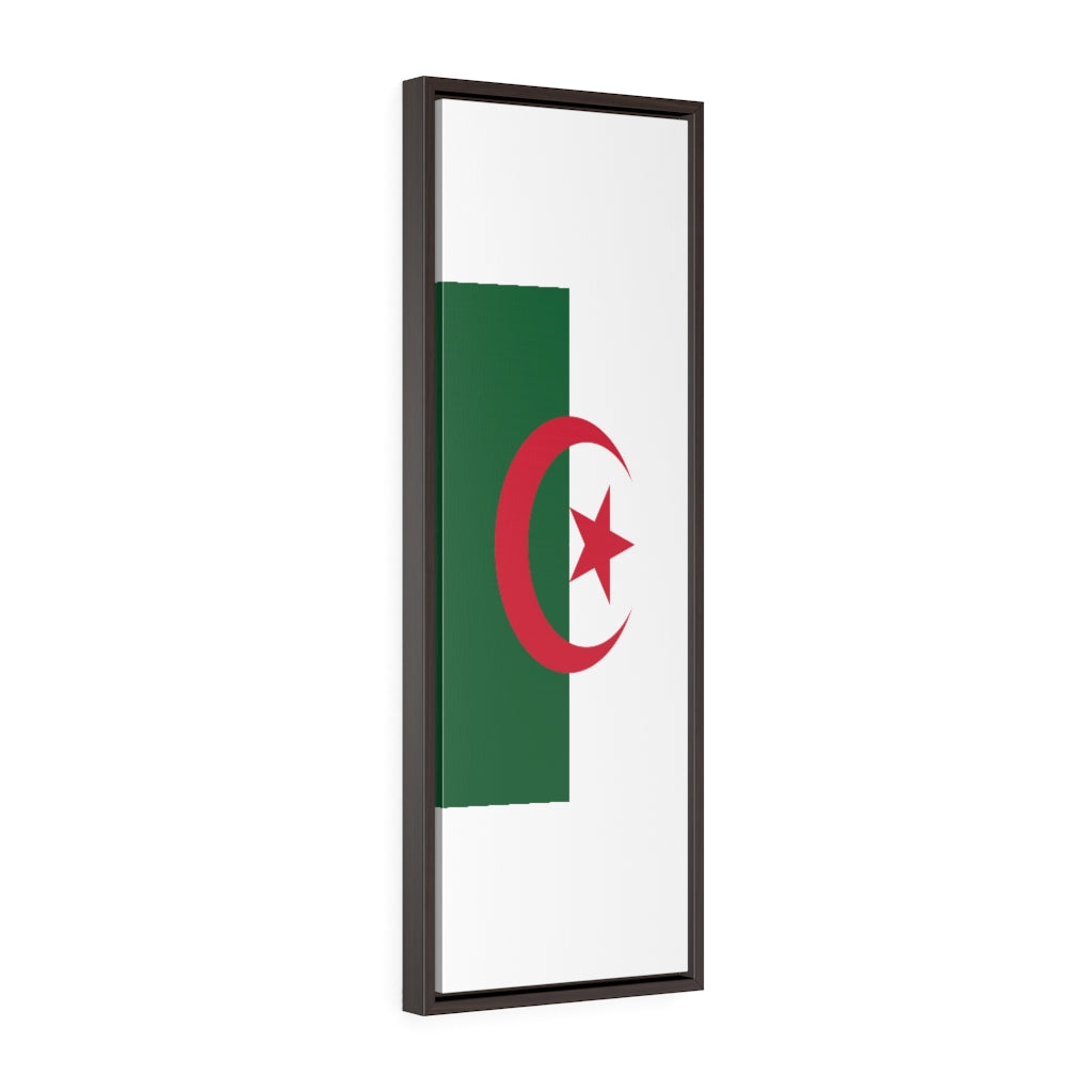 ALGERIA Vertical Framed Premium Gallery Wrap Canvas