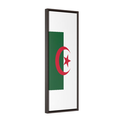 ALGERIA Vertical Framed Premium Gallery Wrap Canvas