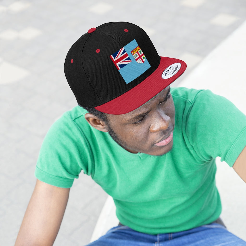 FIJI Unisex Flat Bill Hat