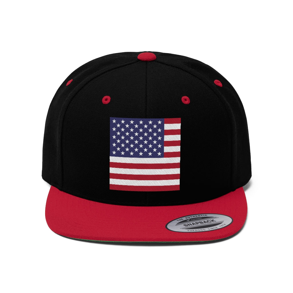 United states Unisex Flat Bill Hat