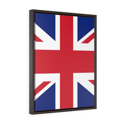 united kingdom Vertical Framed Premium Gallery Wrap Canvas