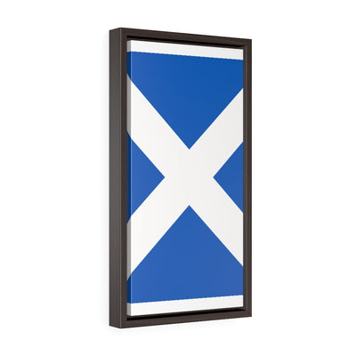 SCOTLAND Vertical Framed Premium Gallery Wrap Canvas