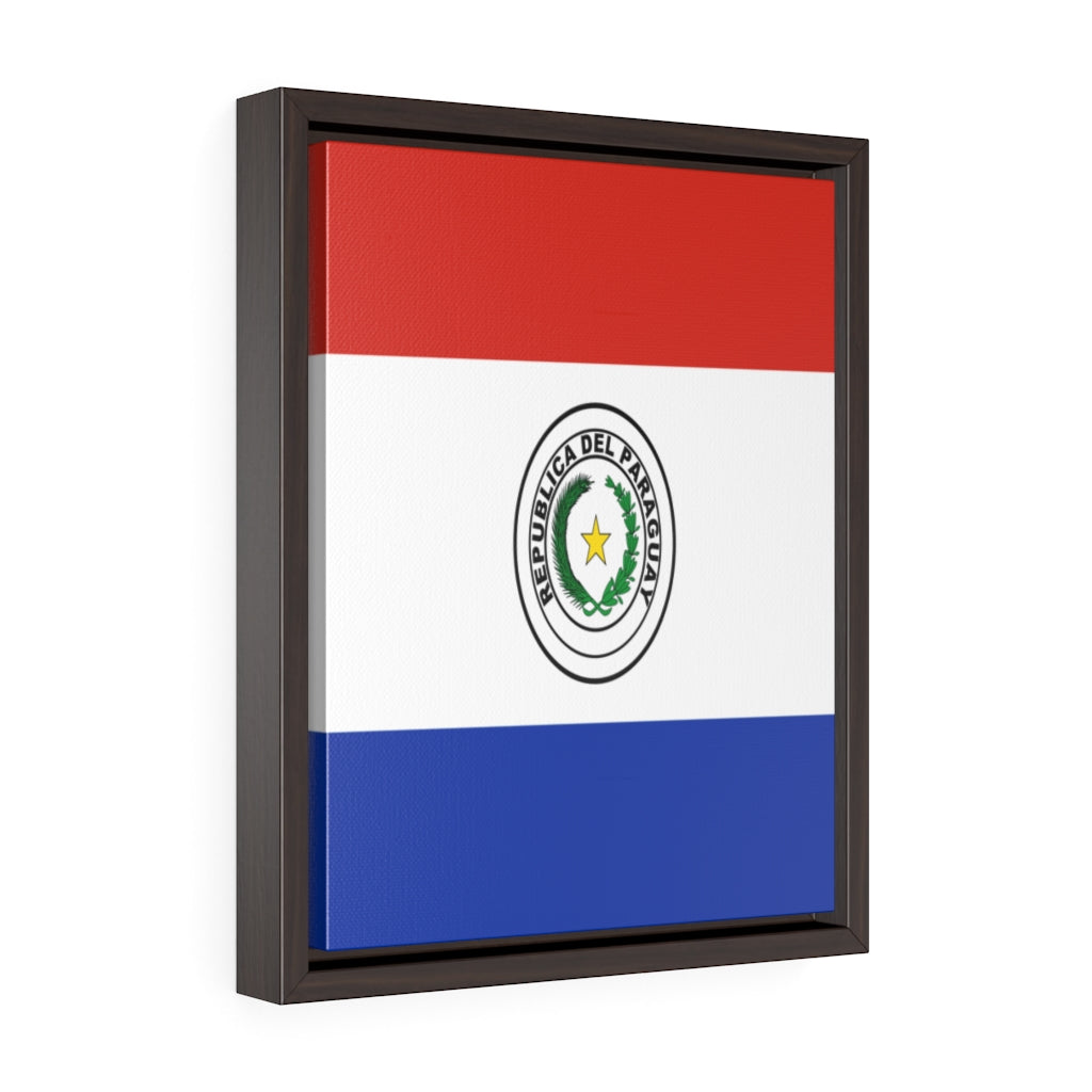 PARAGUAY Vertical Framed Premium Gallery Wrap Canvas