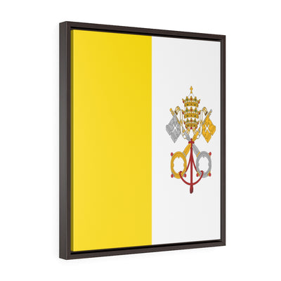 VATICAN CITY Vertical Framed Premium Gallery Wrap Canvas