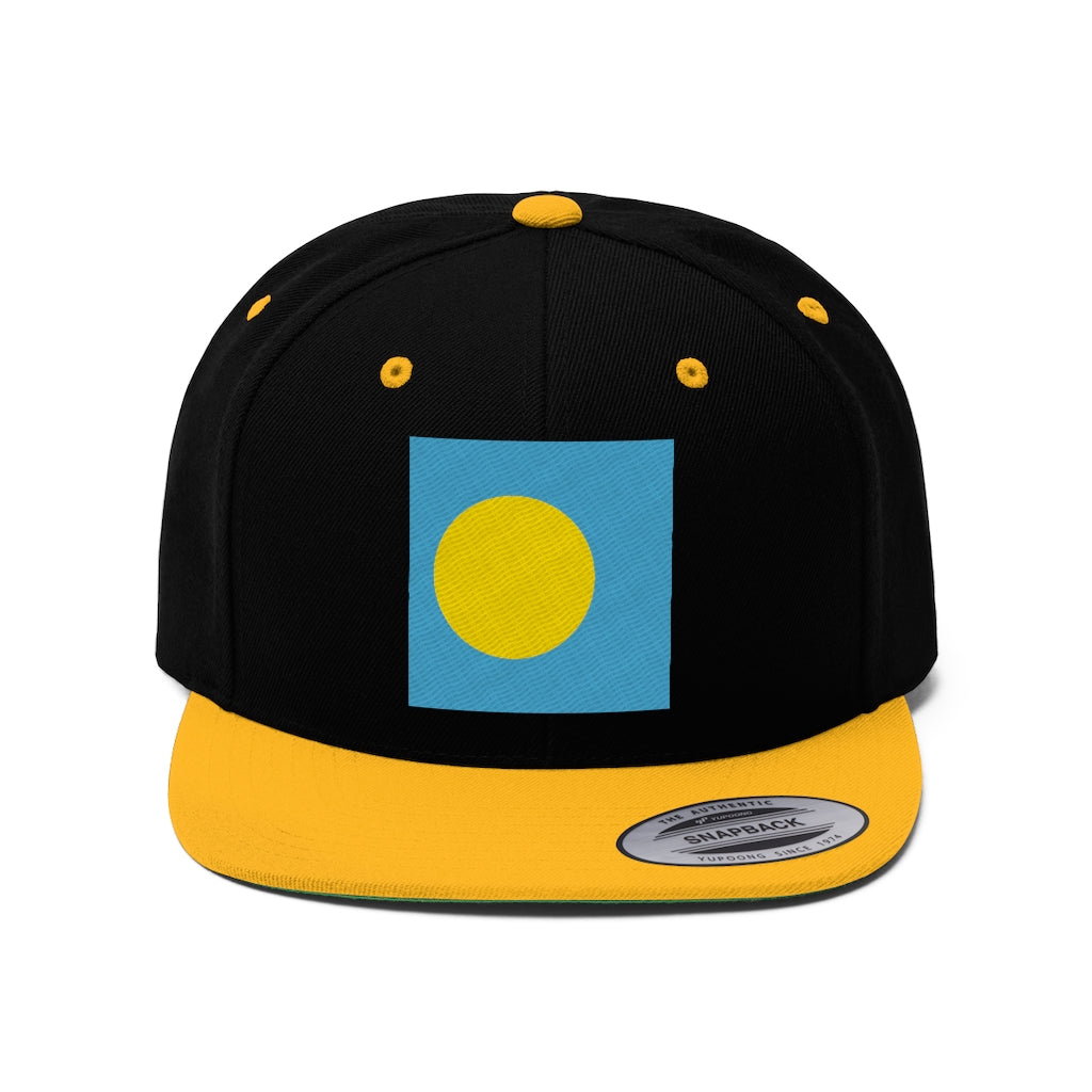 PALAU Unisex Flat Bill Hat