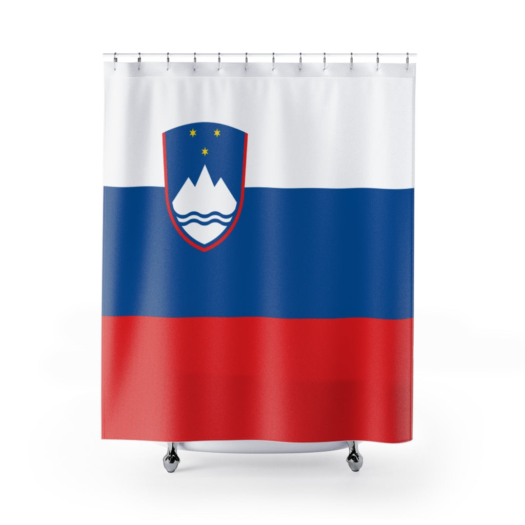 SLOVENIA Shower Curtains