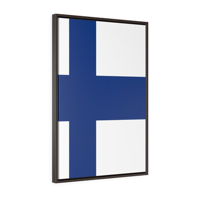 FINLAND Vertical Framed Premium Gallery Wrap Canvas