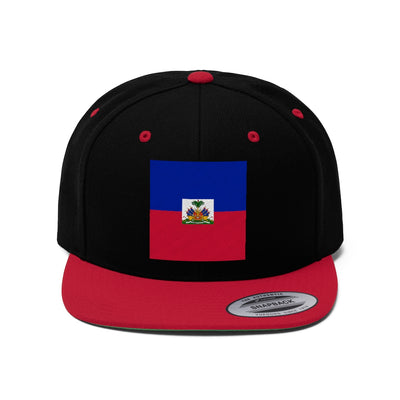 HAITI Unisex Flat Bill Hat