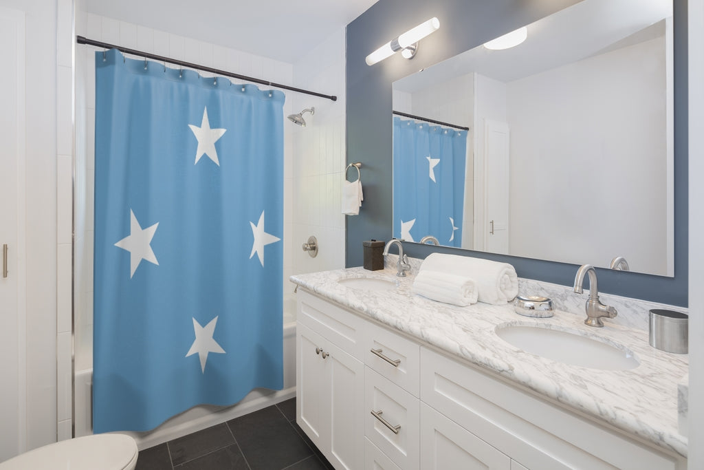 MICRONESIA Shower Curtains