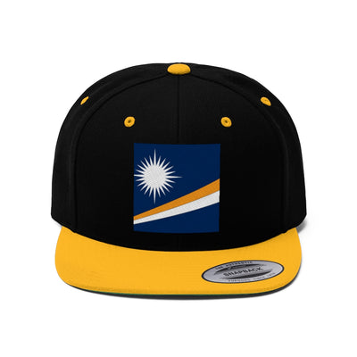 MARSHALL ISLANDS Unisex Flat Bill Hat