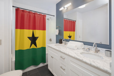 GHANA Shower Curtains