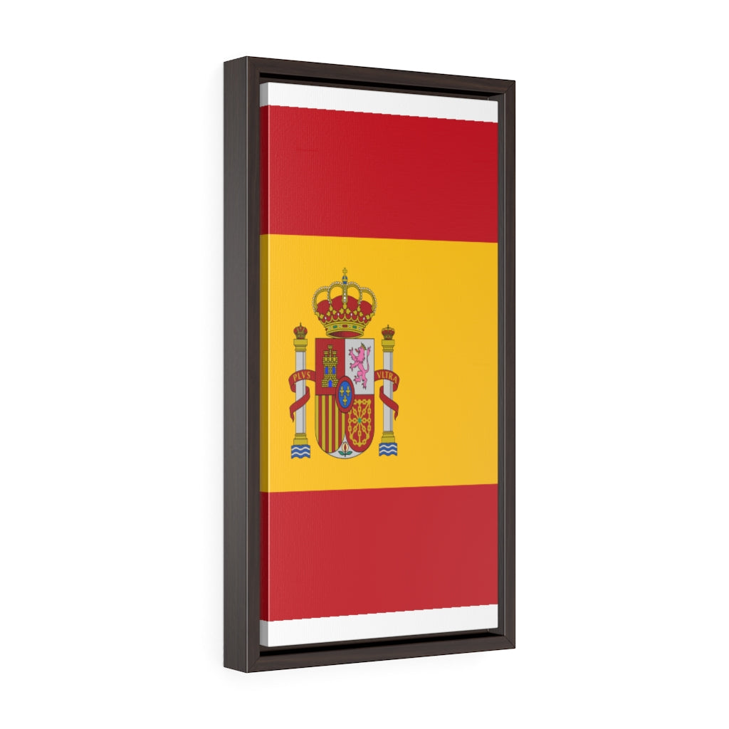 SPAIN Vertical Framed Premium Gallery Wrap Canvas