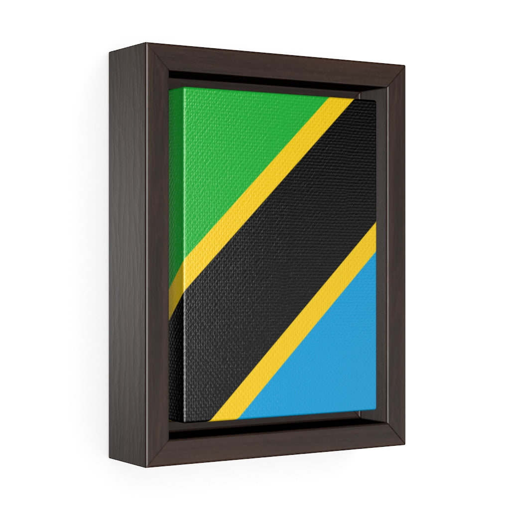 TANZANIA Vertical Framed Premium Gallery Wrap Canvas