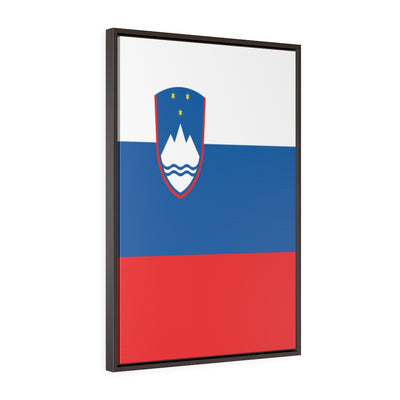 SLOVENIA Vertical Framed Premium Gallery Wrap Canvas