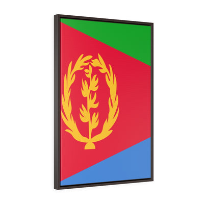 ERITREA Vertical Framed Premium Gallery Wrap Canvas