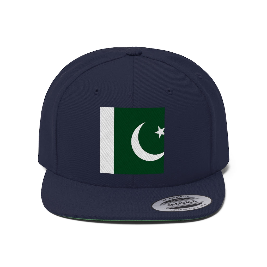 PAKISTAN Unisex Flat Bill Hat