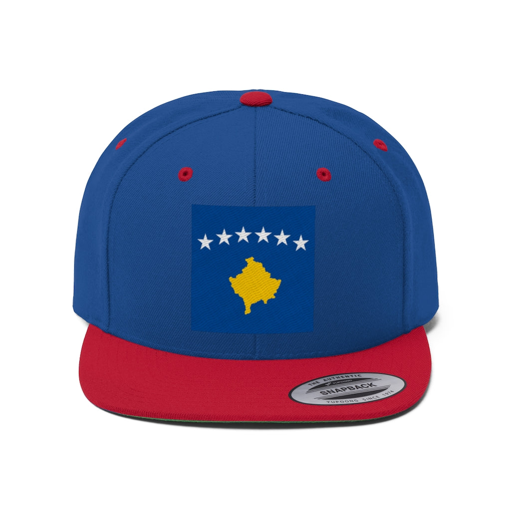 KOSOVO Unisex Flat Bill Hat