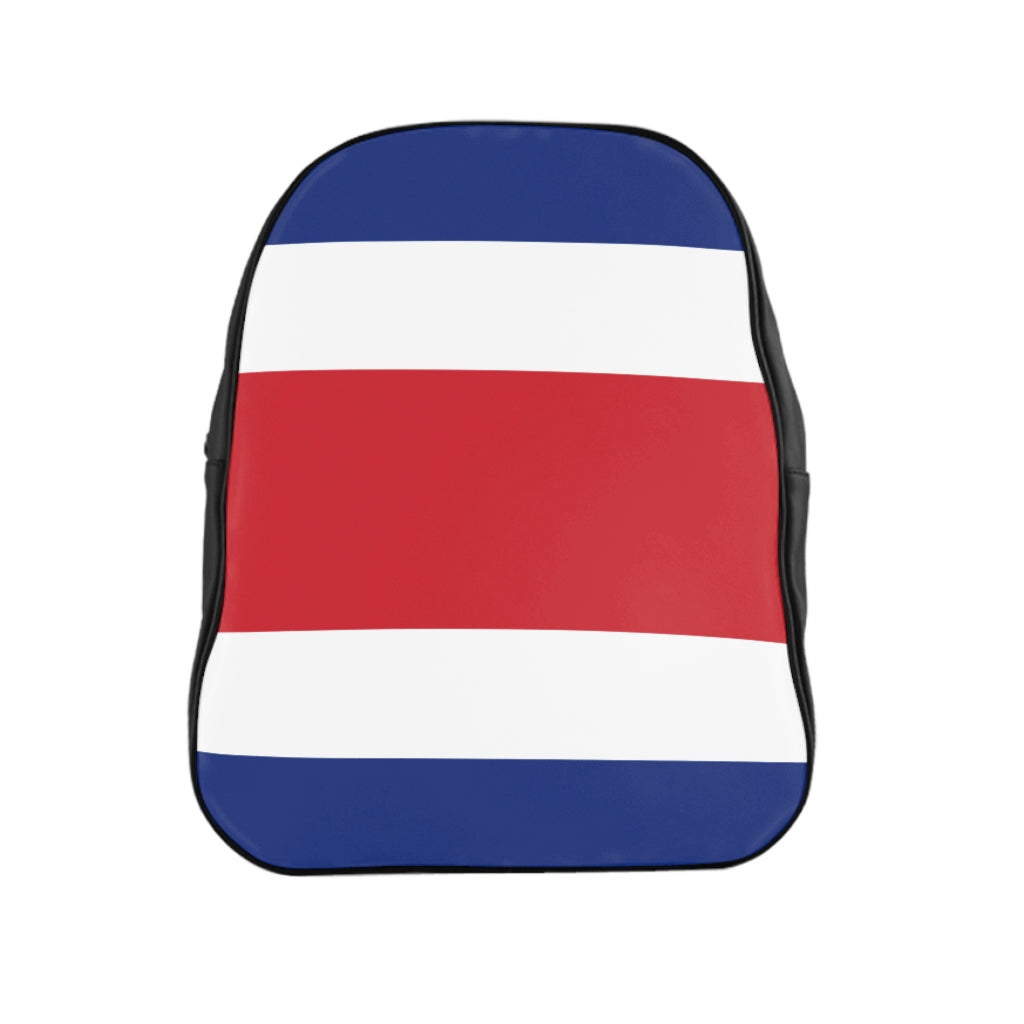 COSTA RICA FLAG School Backpack