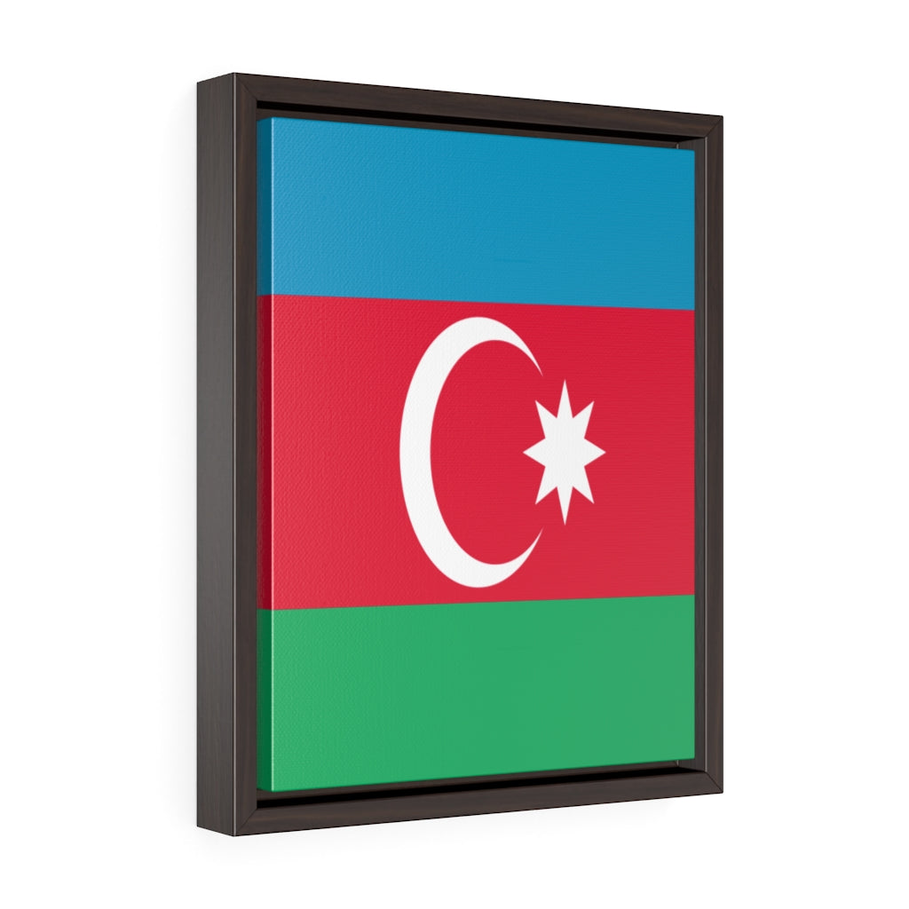 AZERBAIJAN Vertical Framed Premium Gallery Wrap Canvas