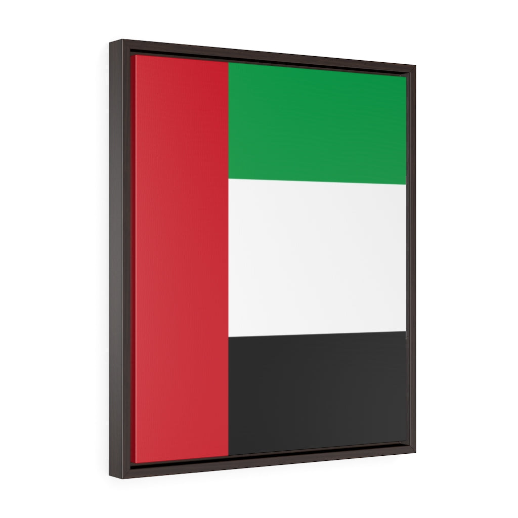 UNITED ARAB EMIRATES Vertical Framed Premium Gallery Wrap Canvas