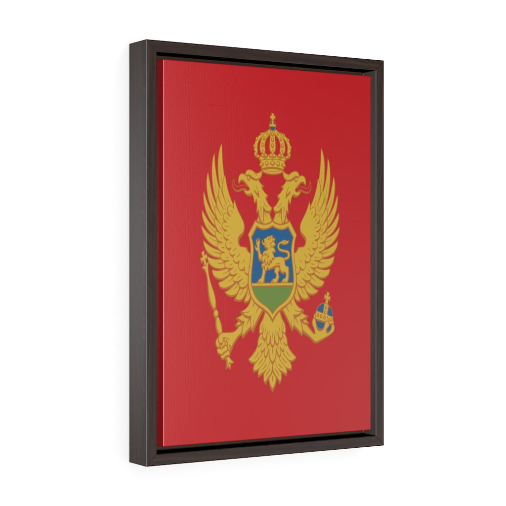 MONTENEGRO Vertical Framed Premium Gallery Wrap Canvas