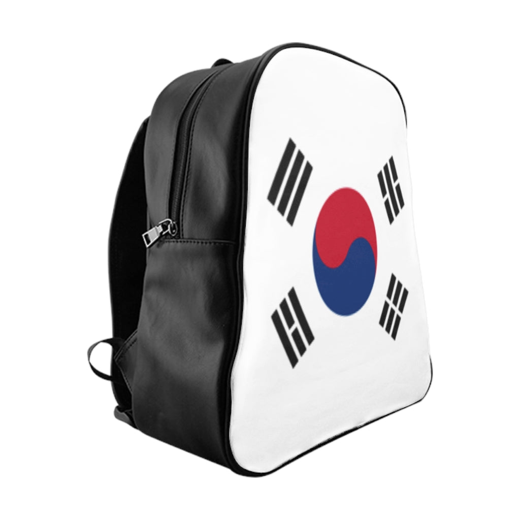 SOUTH KOREA FLAG School Backpack