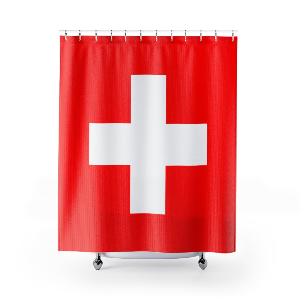 SWITZERLAND Shower Curtains