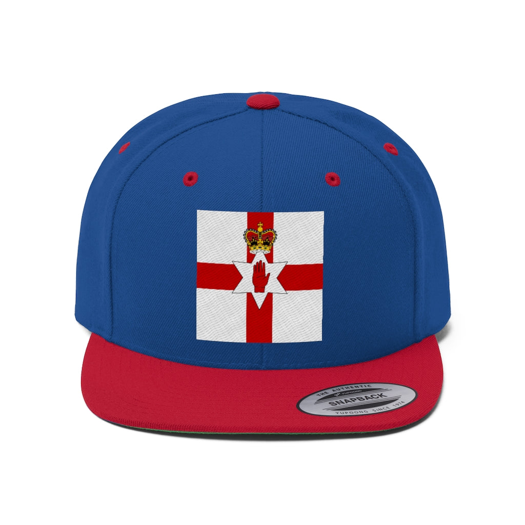 NORTHERN IRELAND Unisex Flat Bill Hat