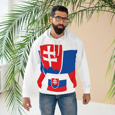 SLOVAKIA AOP Unisex Pullover Hoodie