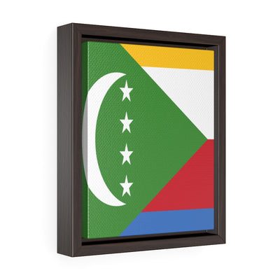 COMOROS Vertical Framed Premium Gallery Wrap Canvas