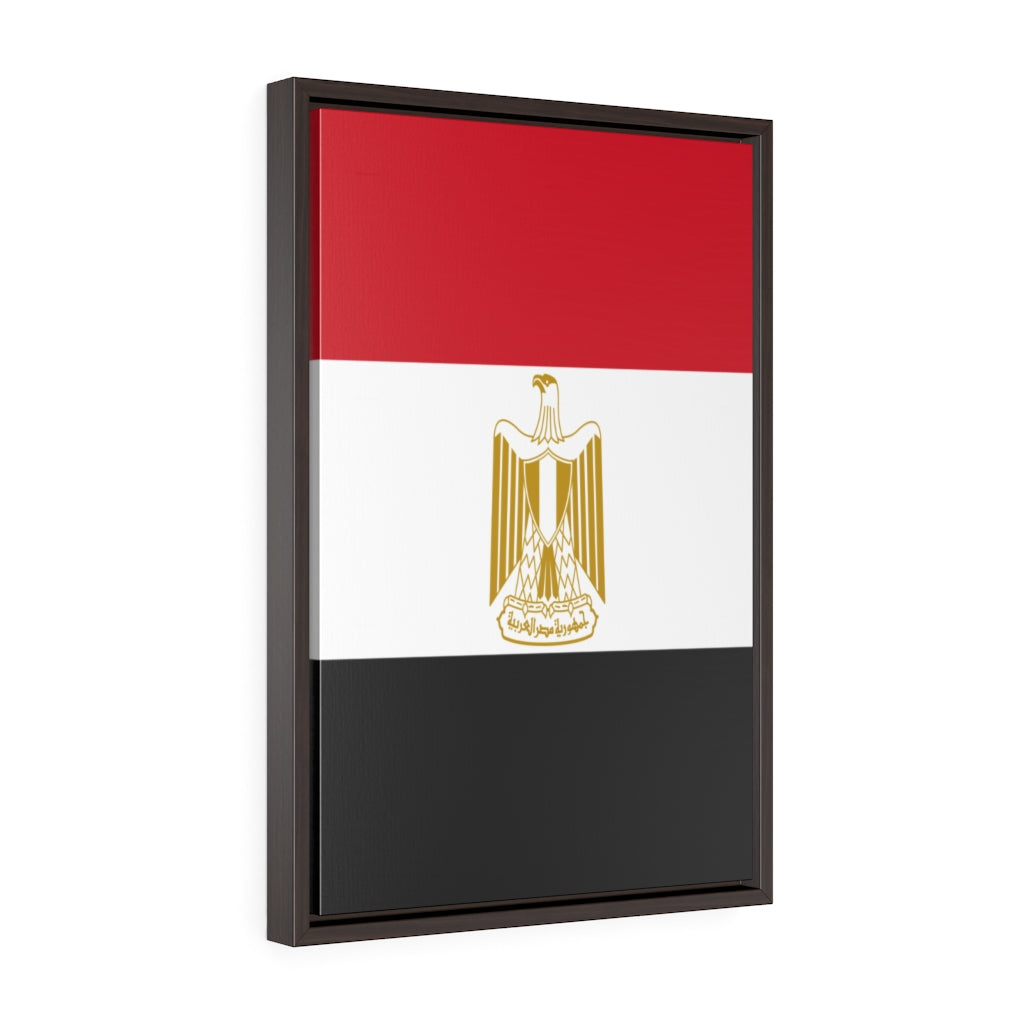 EGYPT Vertical Framed Premium Gallery Wrap Canvas