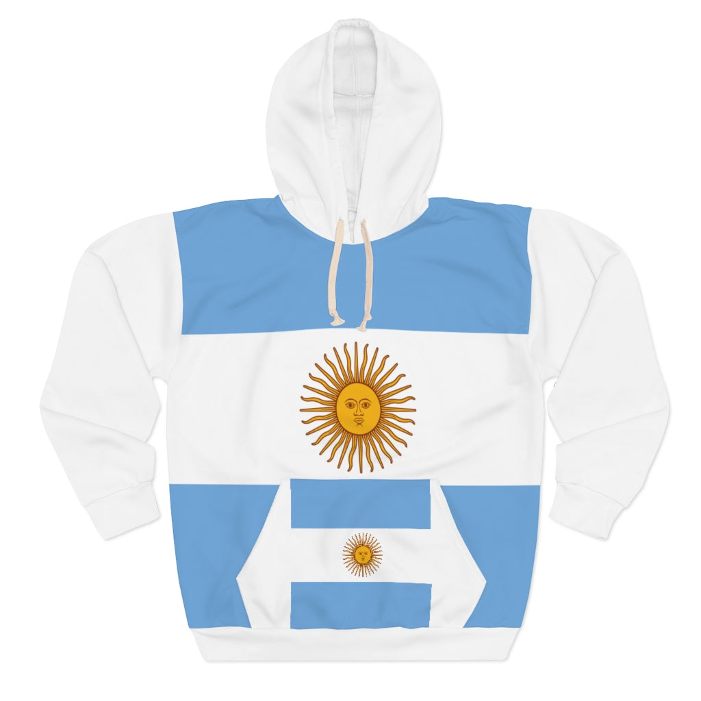 Argentina AOP Unisex Pullover Hoodie