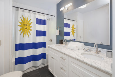 URUGUAY Shower Curtains