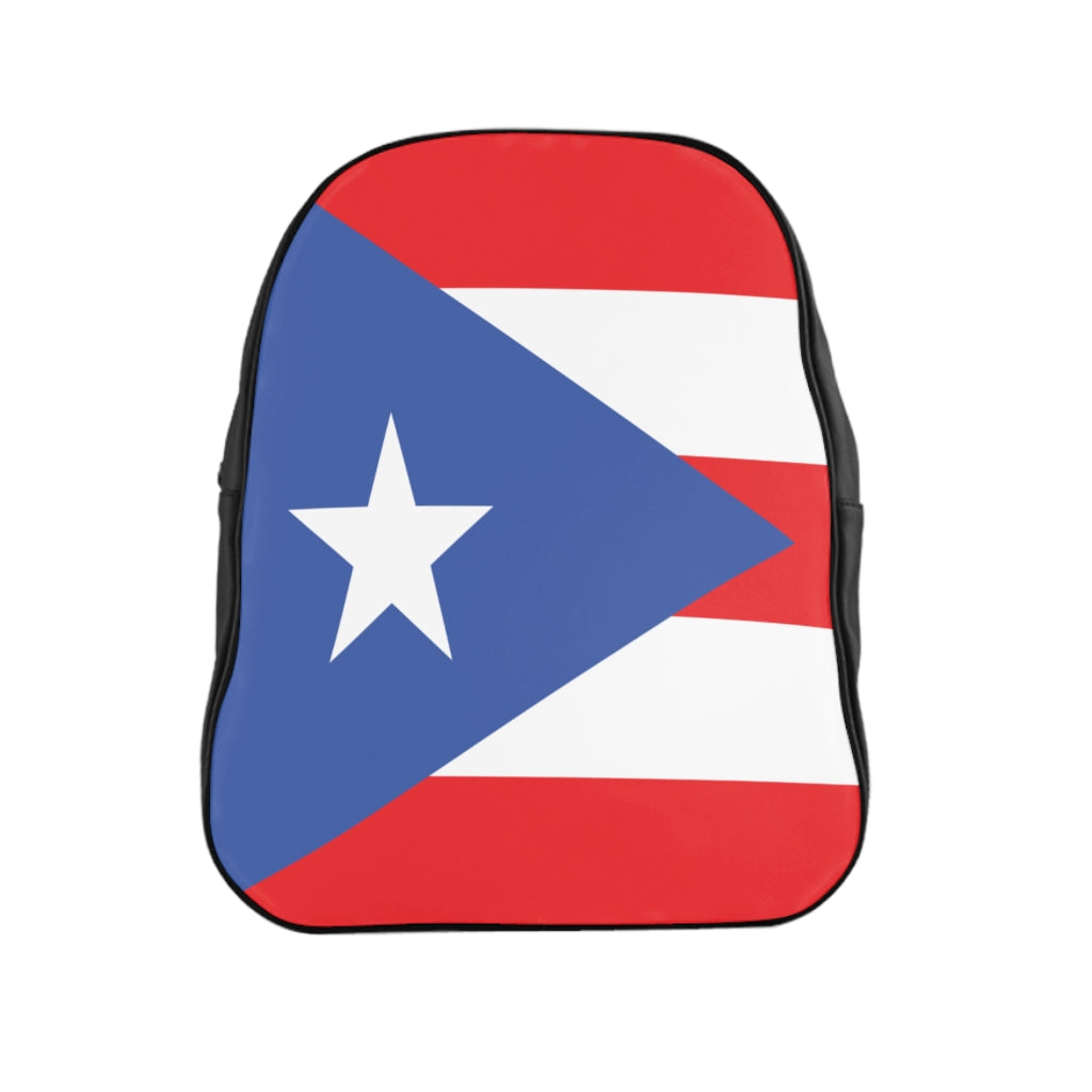 PUERTO RICO FLAG School Backpack