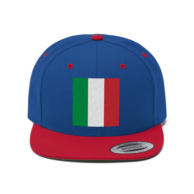 ITALY Unisex Flat Bill Hat