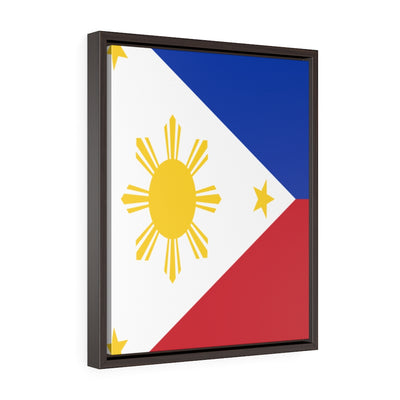 Philippines Vertical Framed Premium Gallery Wrap Canvas