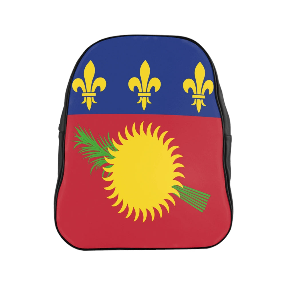 GUADELOUPE FLAG School Backpack