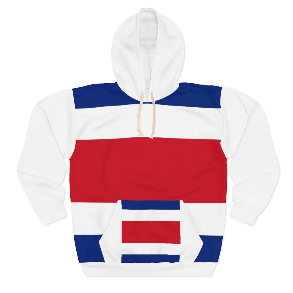 Costa Rica AOP Unisex Pullover Hoodie