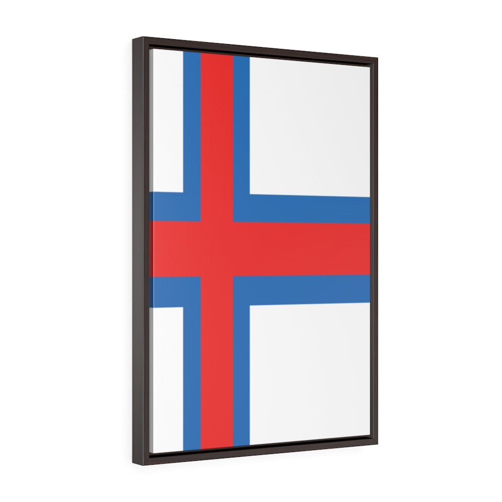 FAROE Vertical Framed Premium Gallery Wrap Canvas