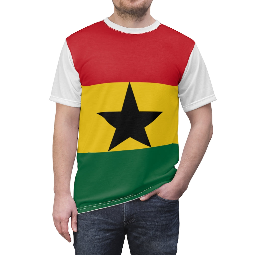 Ghana Unisex AOP Cut & Sew Tee