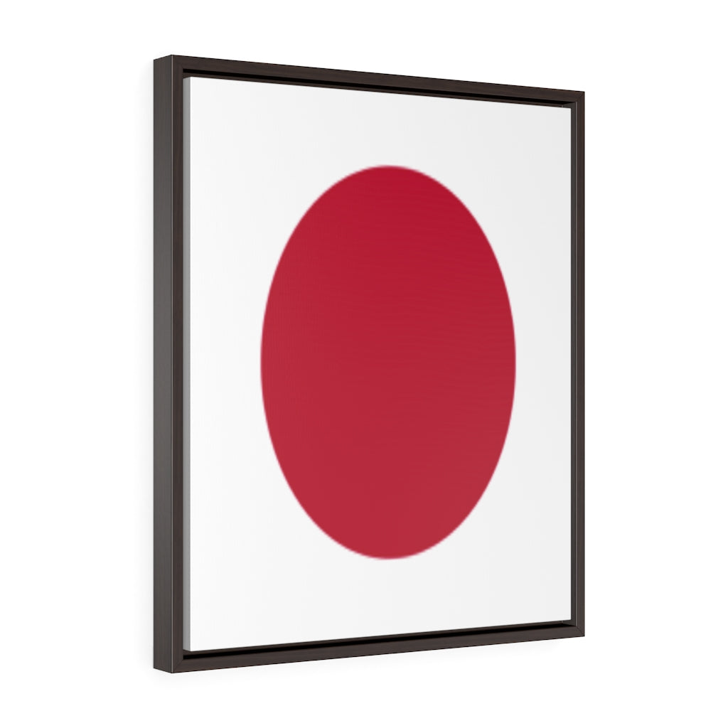 JAPAN Vertical Framed Premium Gallery Wrap Canvas