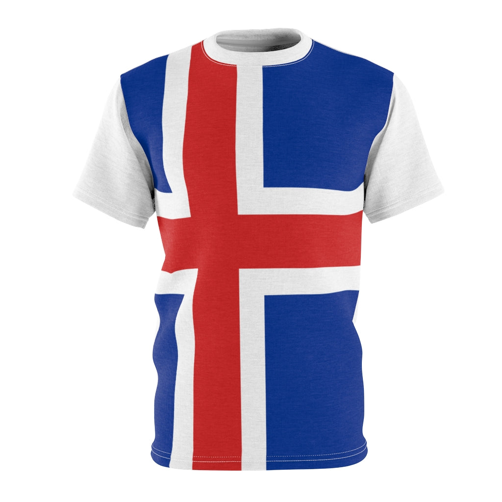 Iceland Unisex AOP Cut & Sew Tee