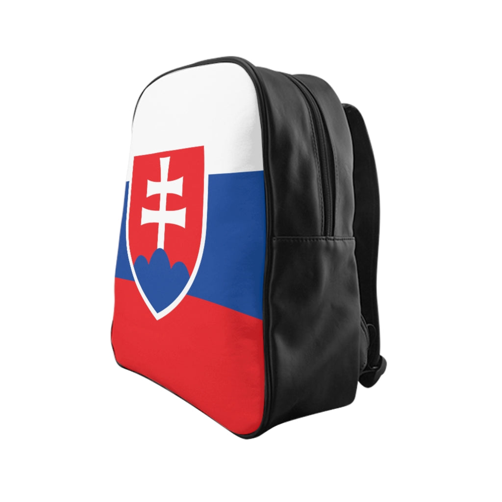 SLOVAKIA FLAG School Backpack