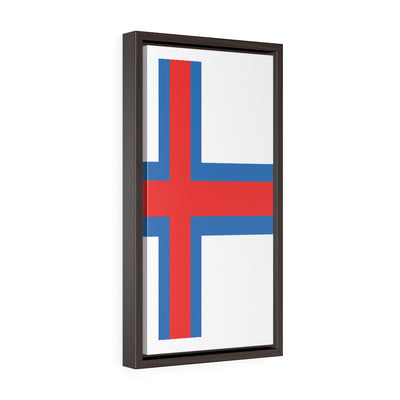 FAROE Vertical Framed Premium Gallery Wrap Canvas